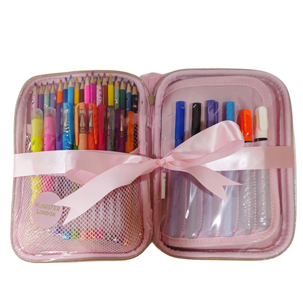 Hamster London Stationery Hardcase Combo – All-in-One Creative Kit Inpink