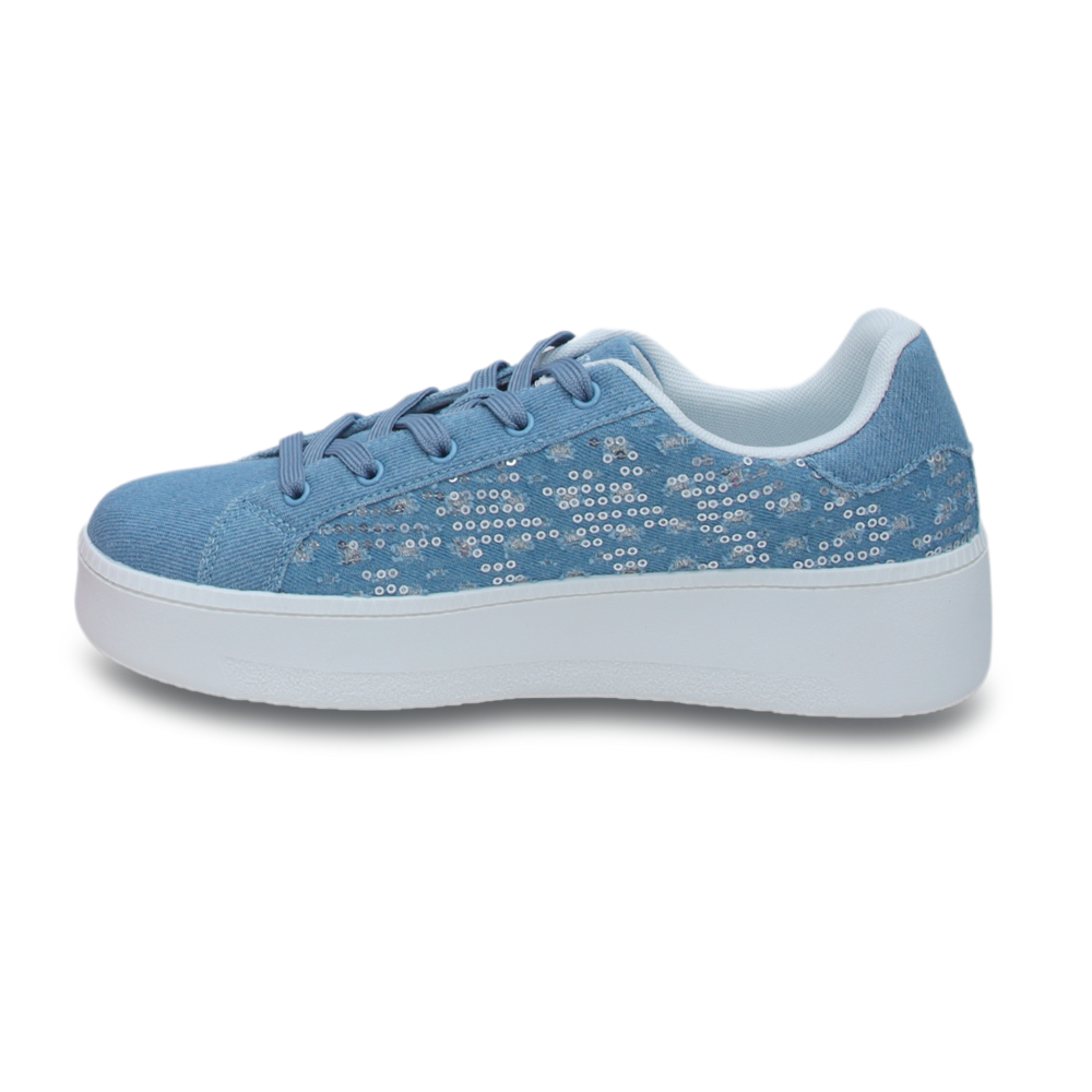 Hamster London Super Model Bling Blue Sneakers
