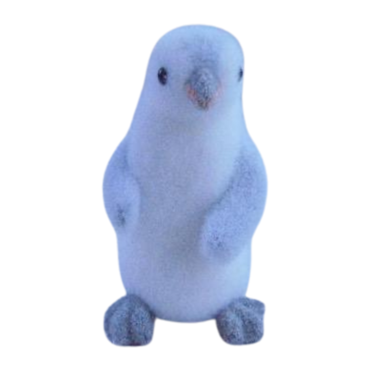 Hamster London Holy Soft Toys Penguin Grey Small