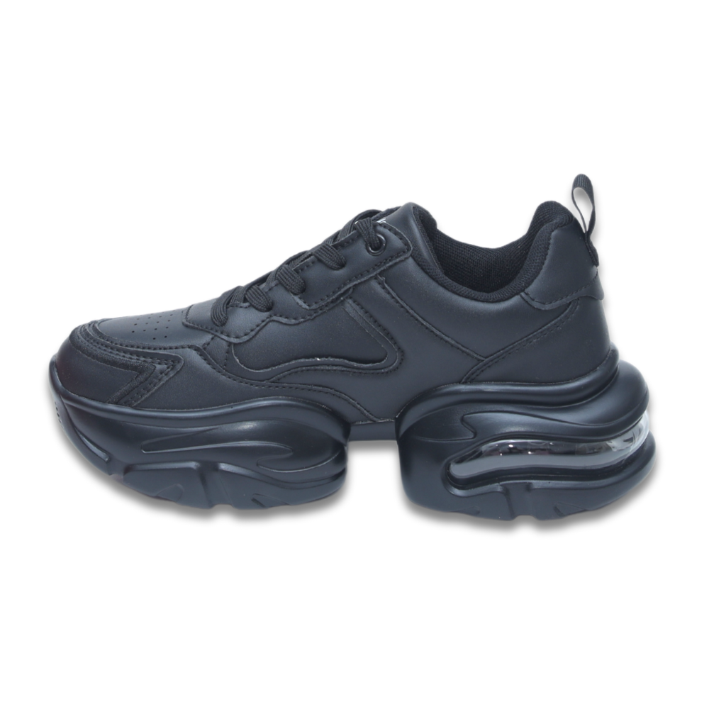 Hamster London Matte Black Party Sneakers