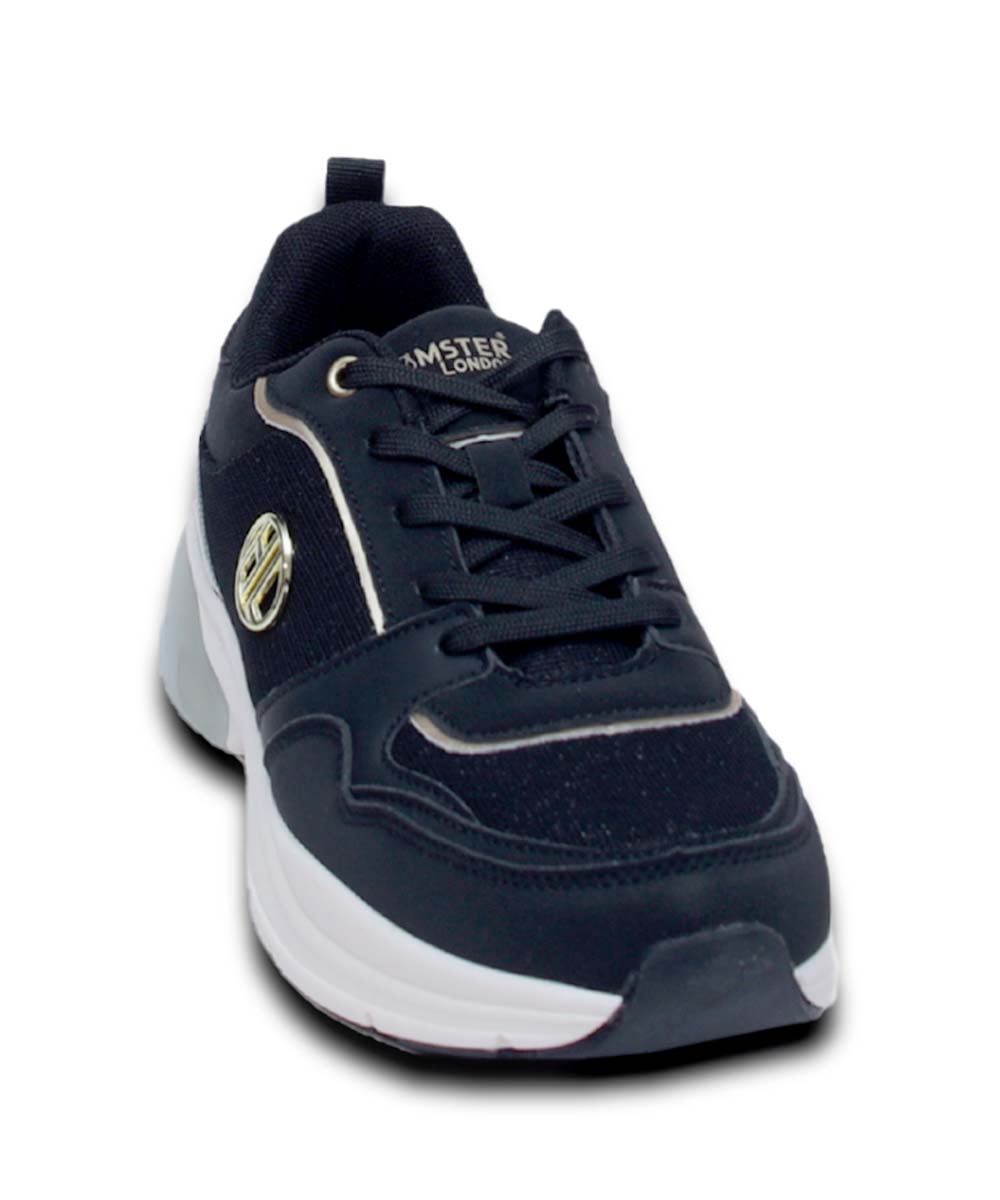 Hamster London Signature Black Sneakers