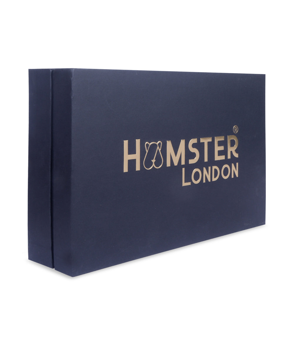 Hamster London Black Twist Sling & Charm Gift Box Set
