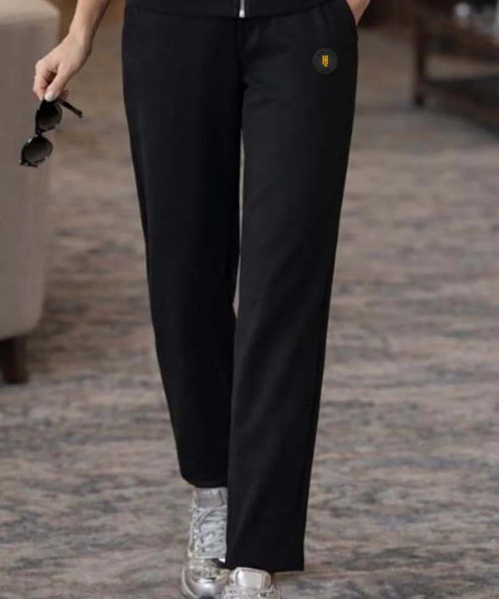 Hamster London Ted H Holiday Black Sweatshirt & Lower Cord Set