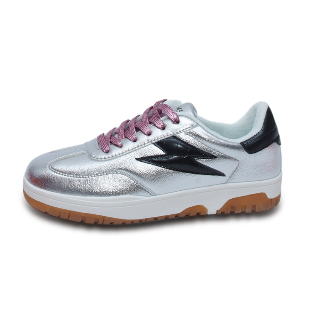 Hamster London Lighting Silver Sneakers
