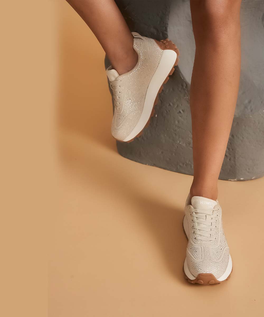 Hamster London Love Stone Off White Sneakers