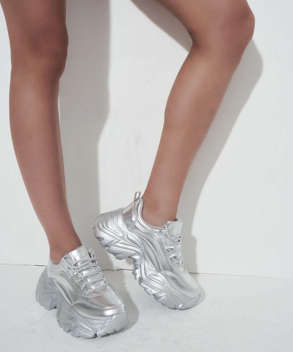 Hamster London Ultimate Silver Sneakers