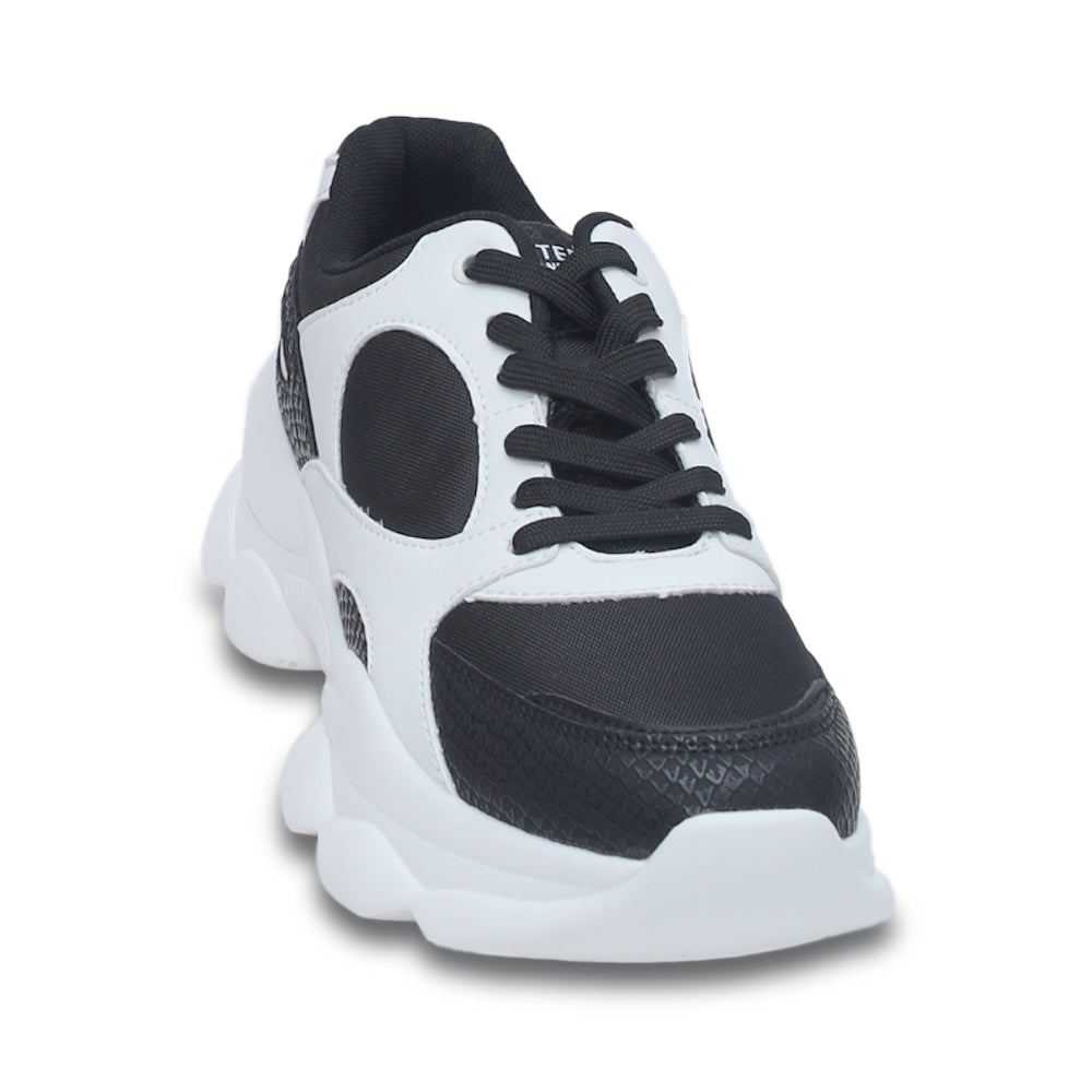 Hamster London Bubble White Black Sneakers