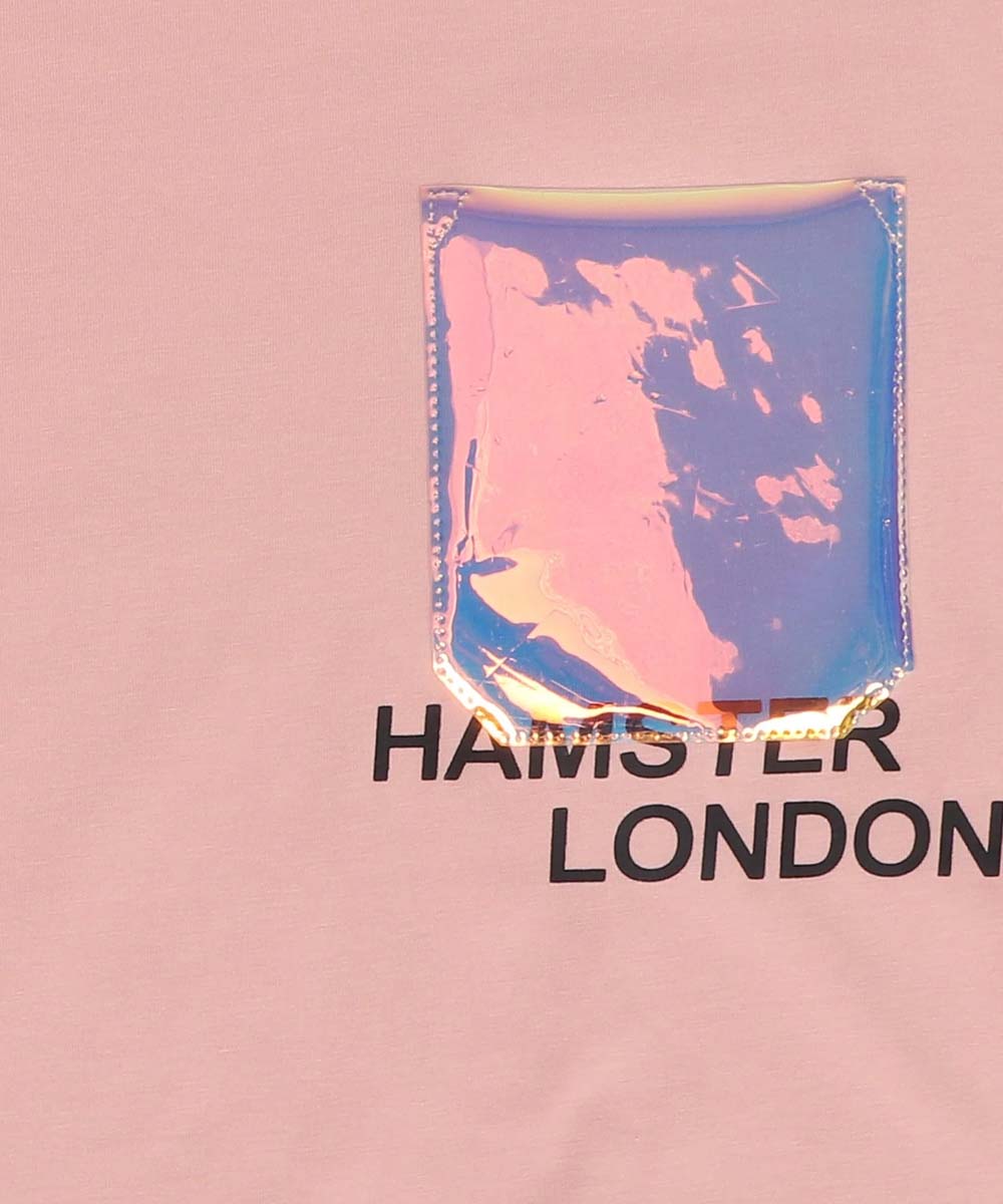 Hamster London Holo Party Tees Pink