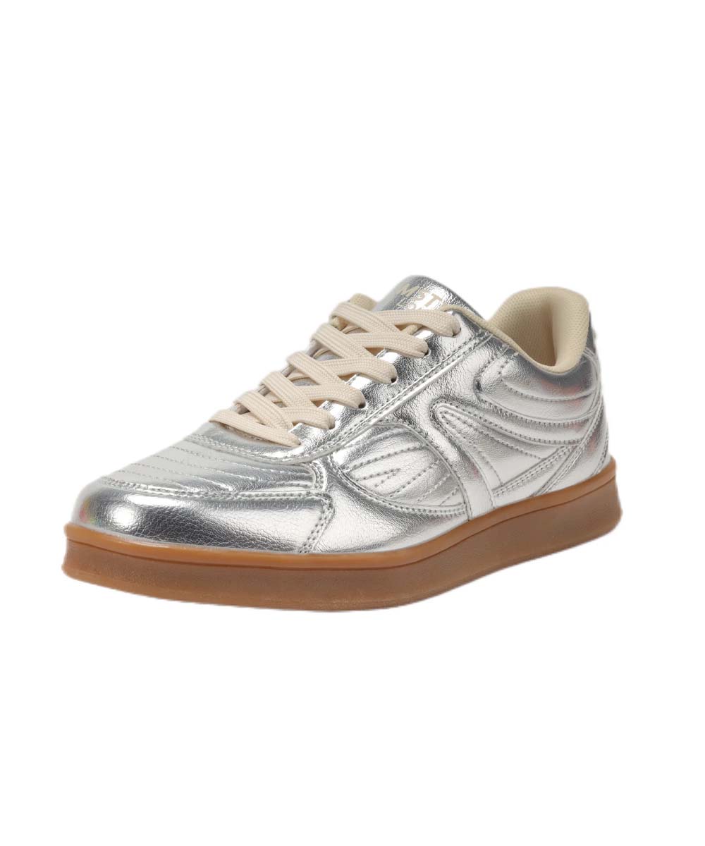 Hamster London Haven Kicker Party Silver Sneakers