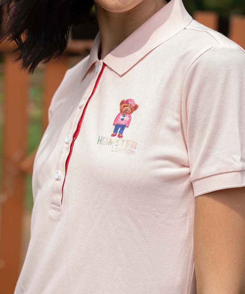 Hamster London Ted H Claira Shirt Dress Pink
