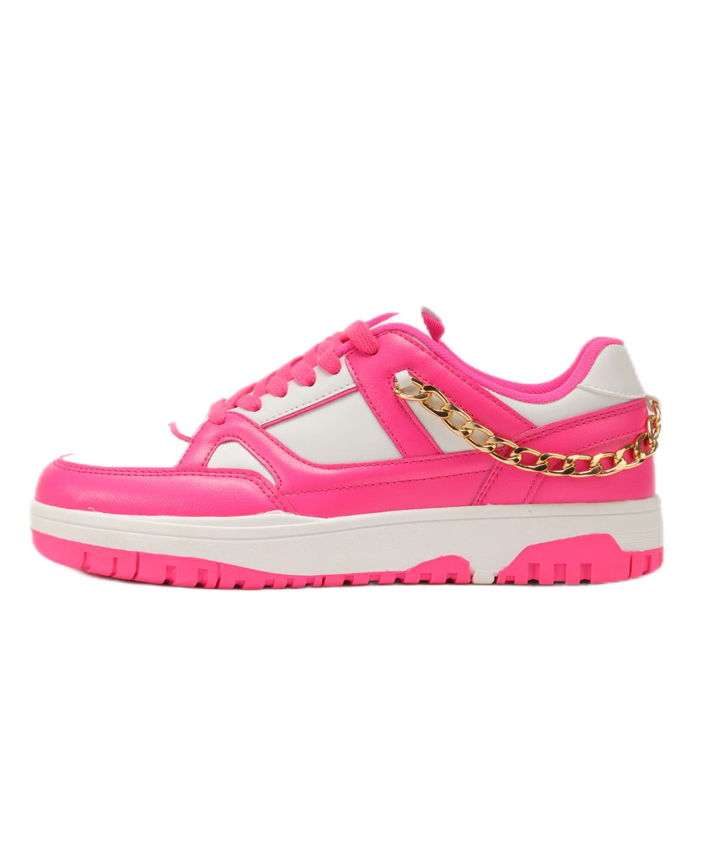 Hamster London Haven Pink Party Sneakers