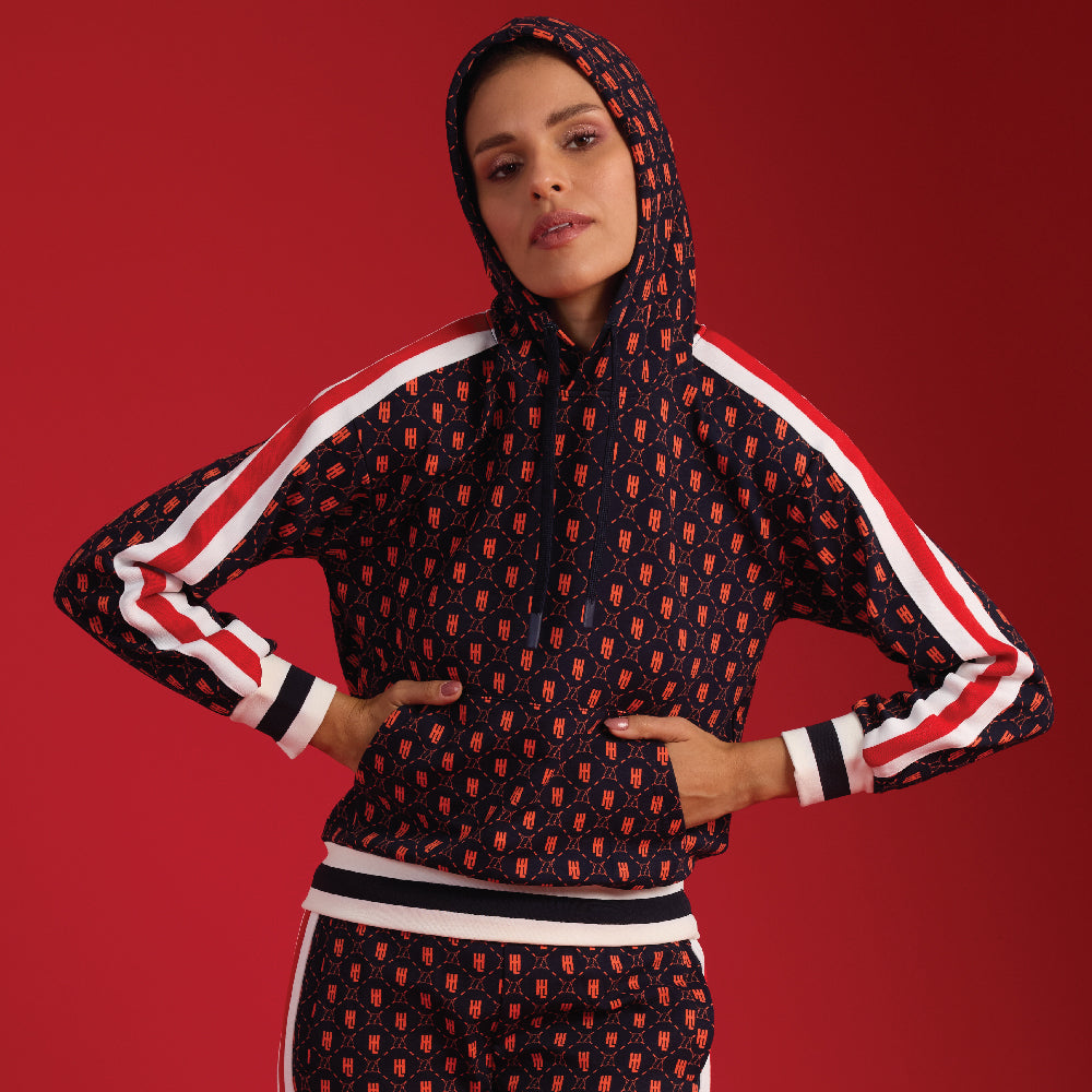 Hamster London Classic Raver Printed Hoodie