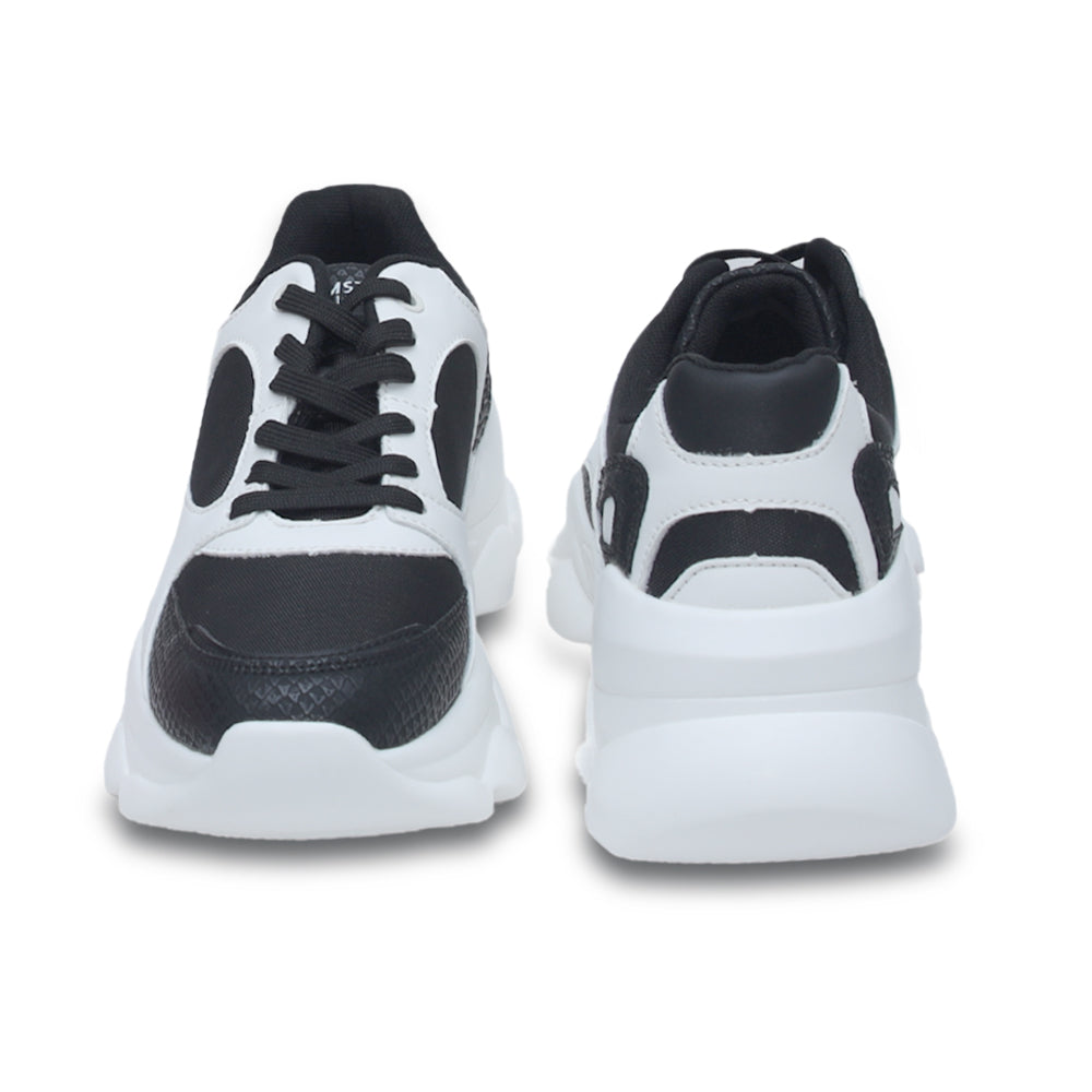 Hamster London Bubble White Black Sneakers