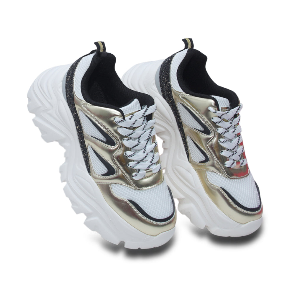 Hamster London Performer Gold Sneakers