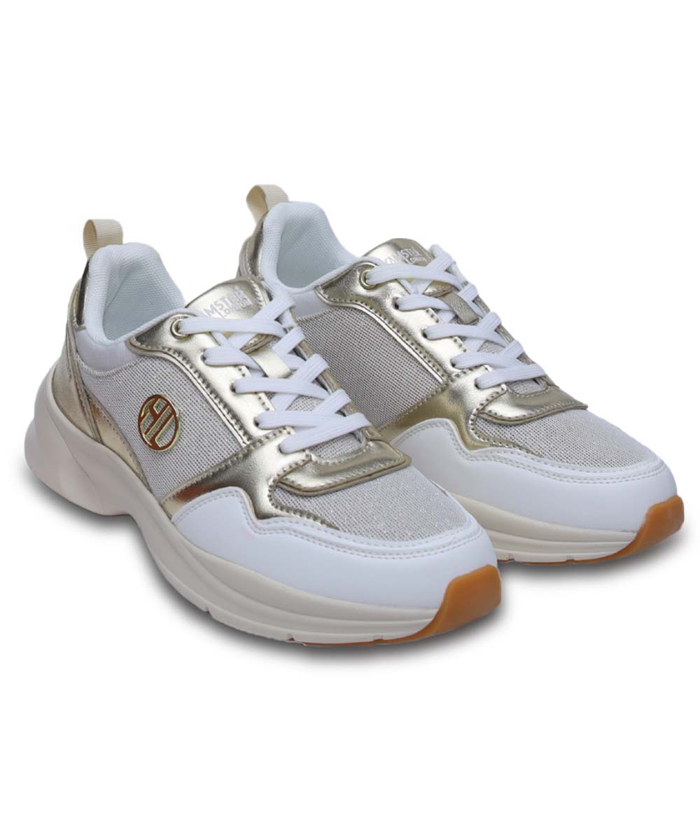 Hamster London Signature Gold Sneakers