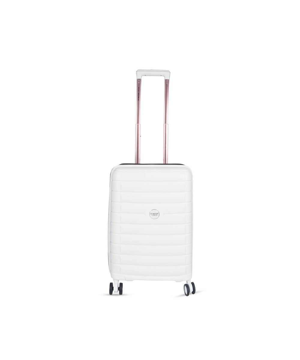 Hamster London Zero Weight Luggage White 20in
