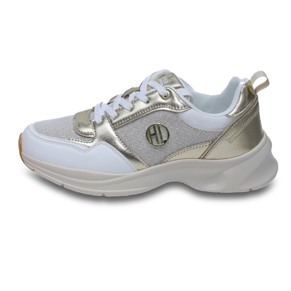 Hamster London Signature Gold Sneakers