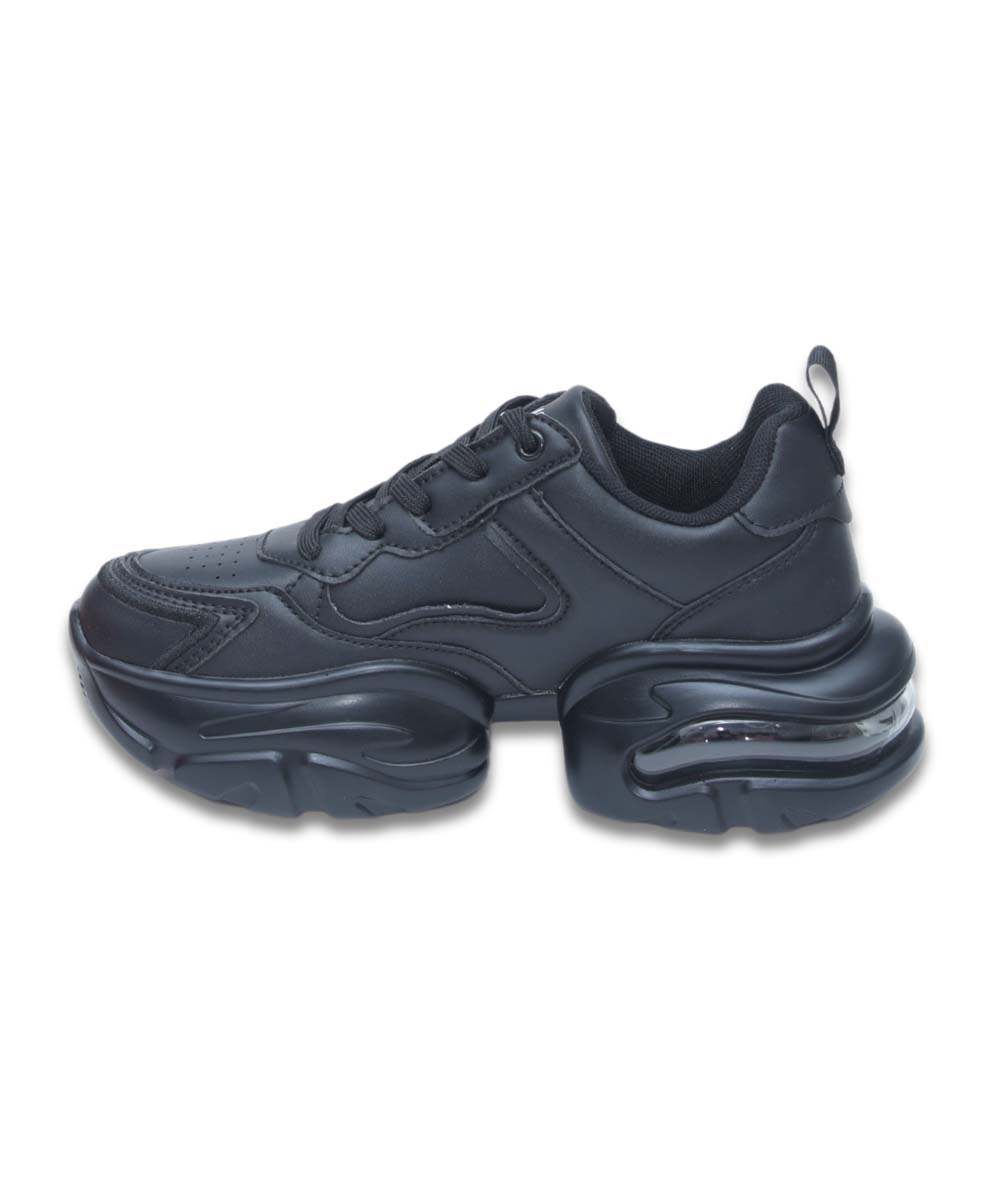 Hamster London Matte Black Party Sneakers