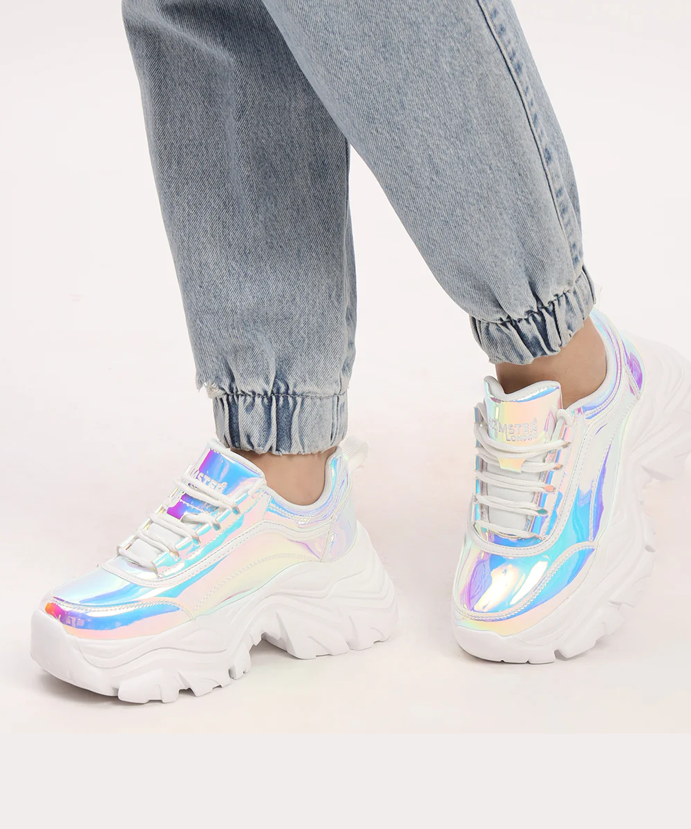 Hamster London Mousehole Holo Party Sneakers