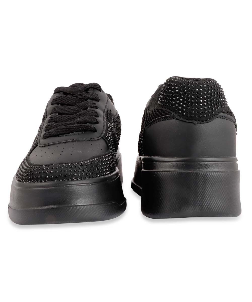 Hamster London Marcella Fire Black Party Sneakers