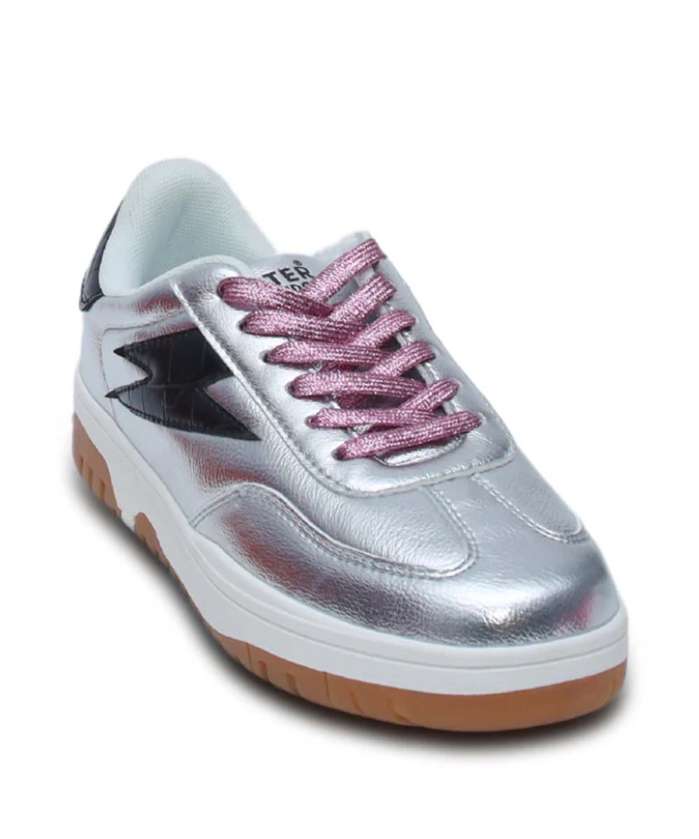 Hamster London Lighting Silver Sneakers