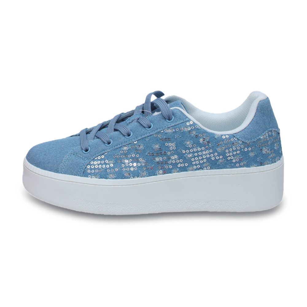 Hamster London Super Model Bling Blue Sneakers