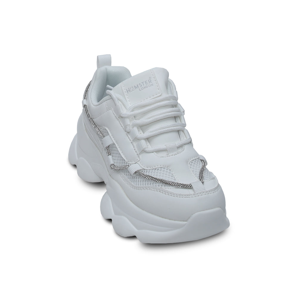 Hamster London Performer White Sneakers