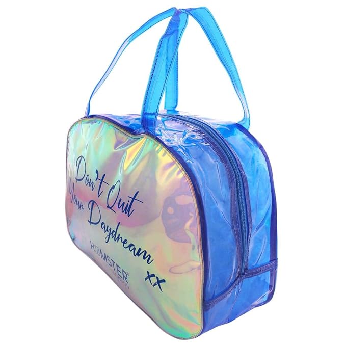 Hamster London Shiny Boston Bag Blue