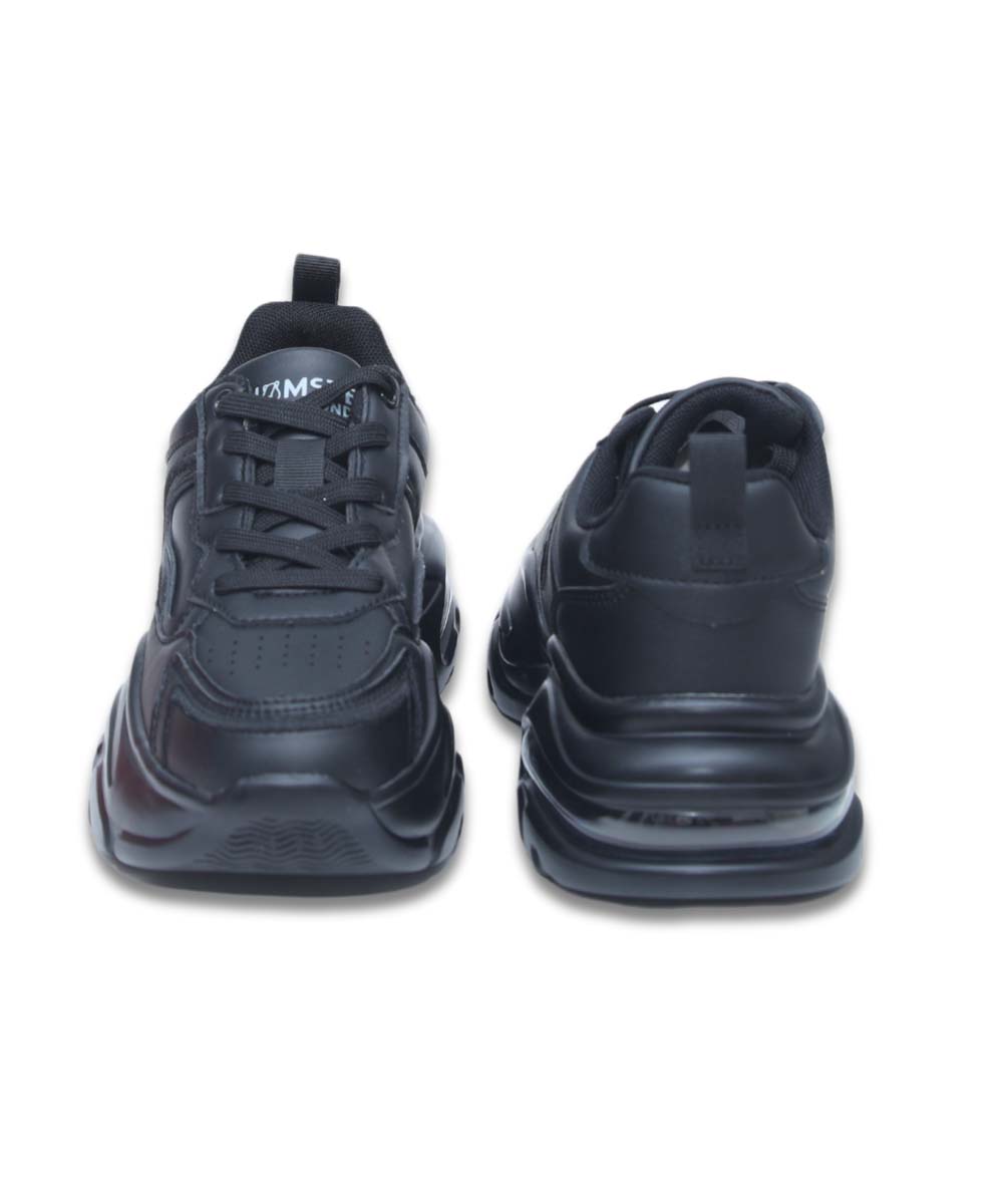 Hamster London Matte Black Party Sneakers