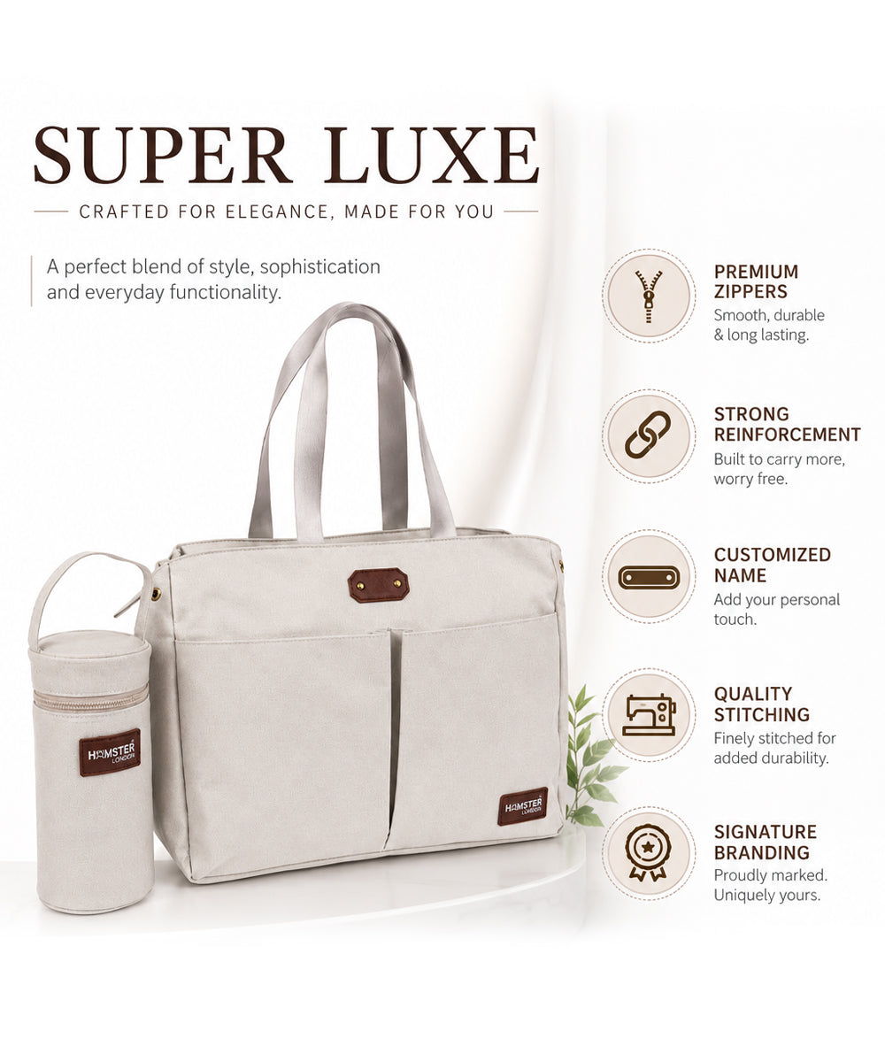 Hamster London Super Luxe All-In-One Bag Grey