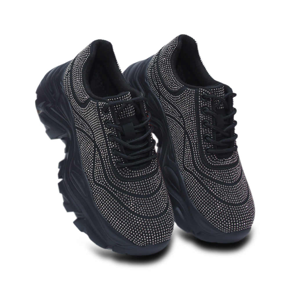 Hamster London Crystal Black Sneakers