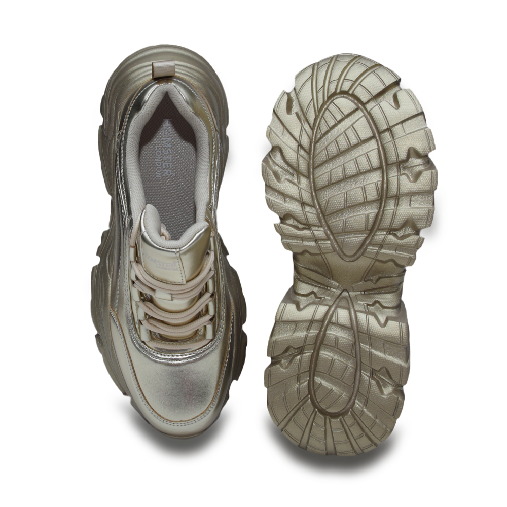 Hamster London Ultimate Golden Sneakers