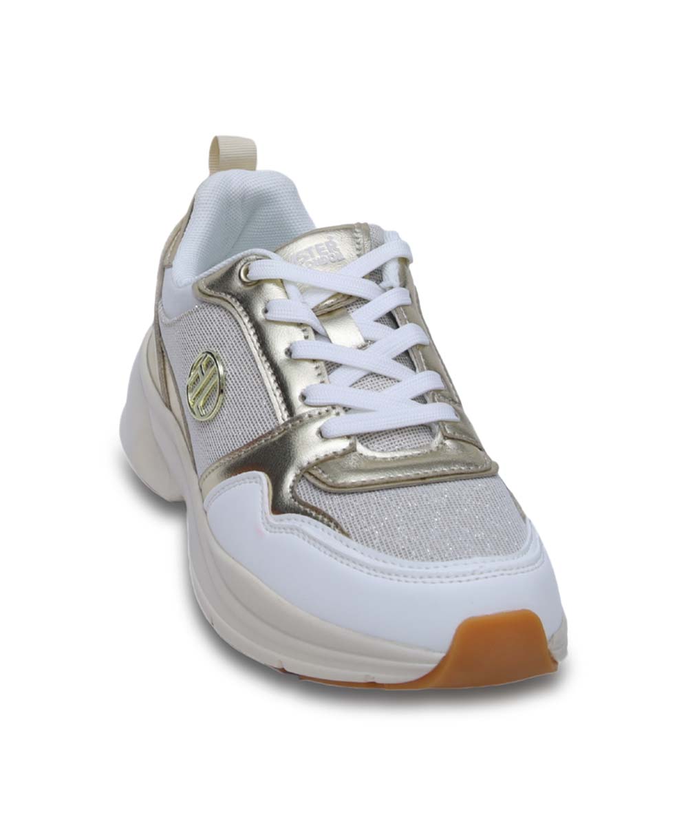 Hamster London Signature Gold Sneakers