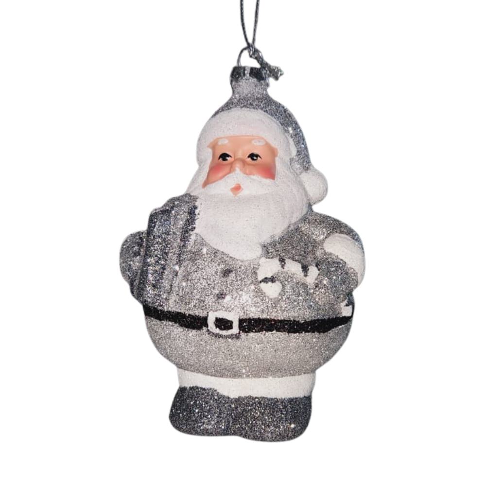 Hamster London Holy Hanging Santa White