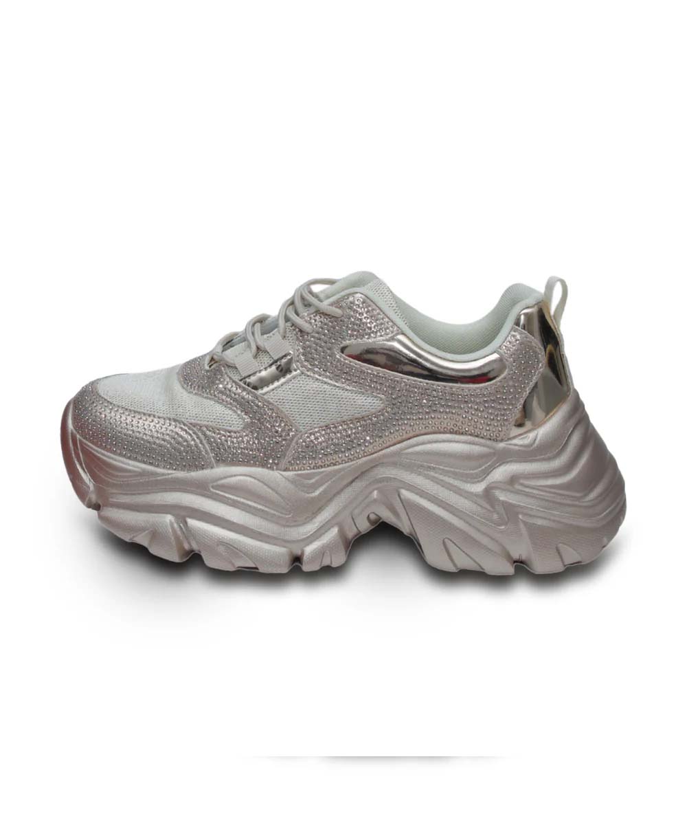 Hamster London Booster Gold Sneakers