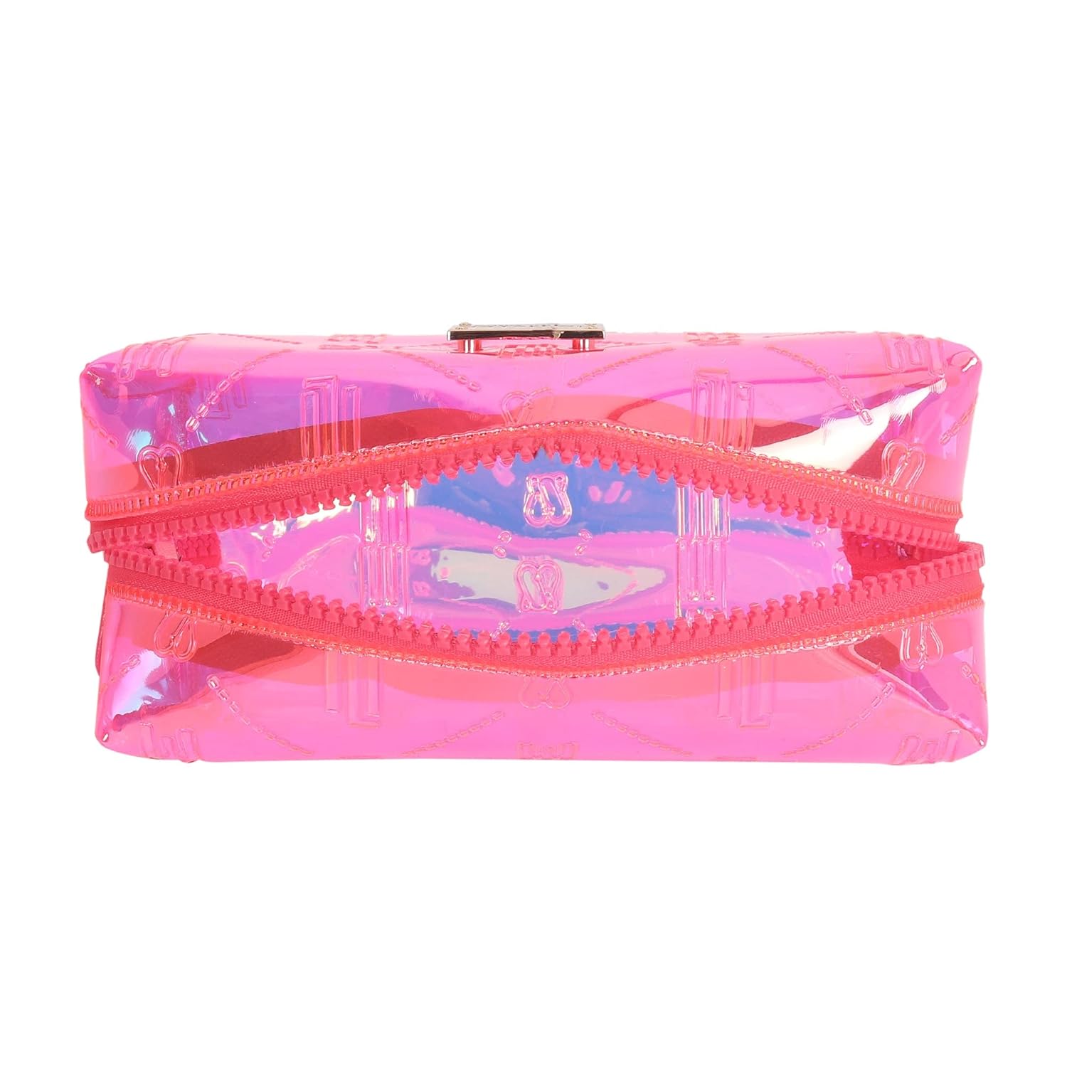 Hamster London Raver Pink Pouch with Pom Pom