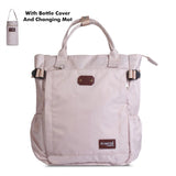 Hamster London All-In-One Backpack Beige With Personalization