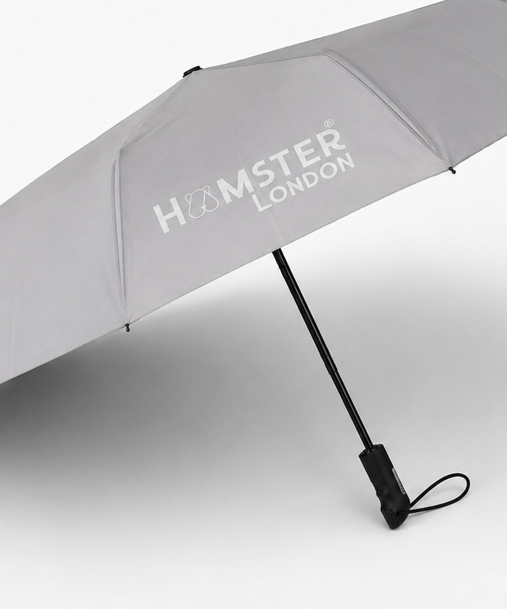 Hamster London Automatic Open & Close Pocket Folding Umbrella (Grey)