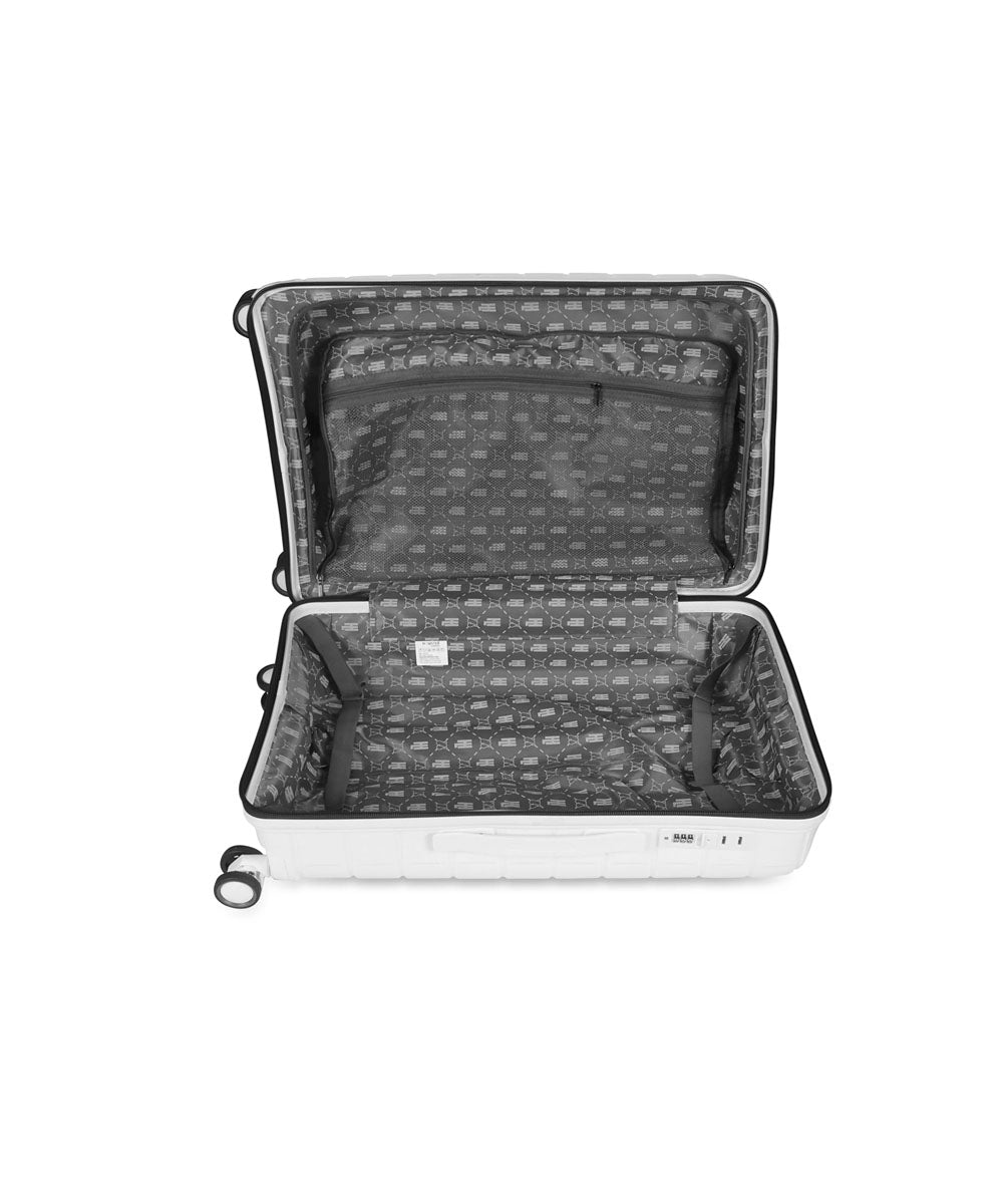 Hamster London Zero Weight Luggage White 24in