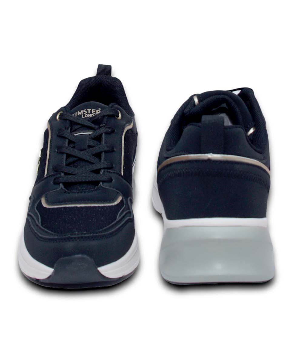 Hamster London Signature Black Sneakers