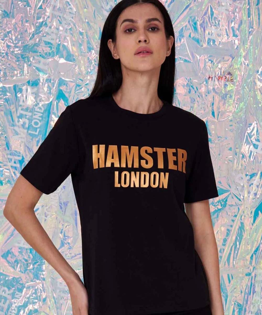 Hamster London Metallic T Shirt