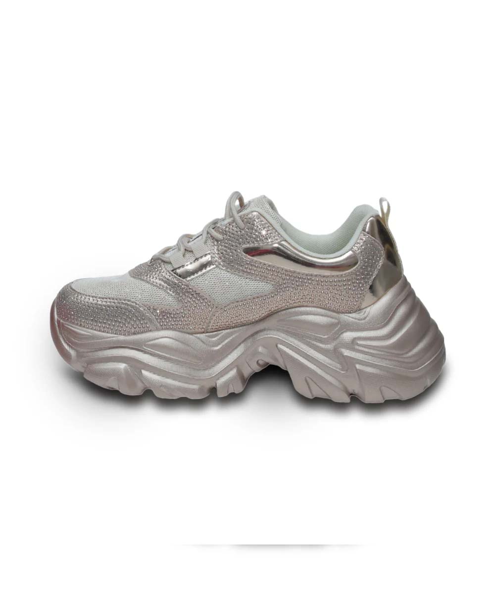 Hamster London Booster Gold Sneakers