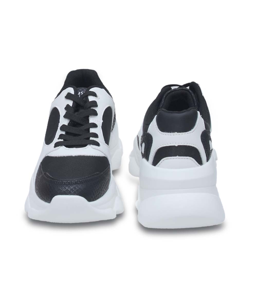 Hamster London Bubble White Black Sneakers