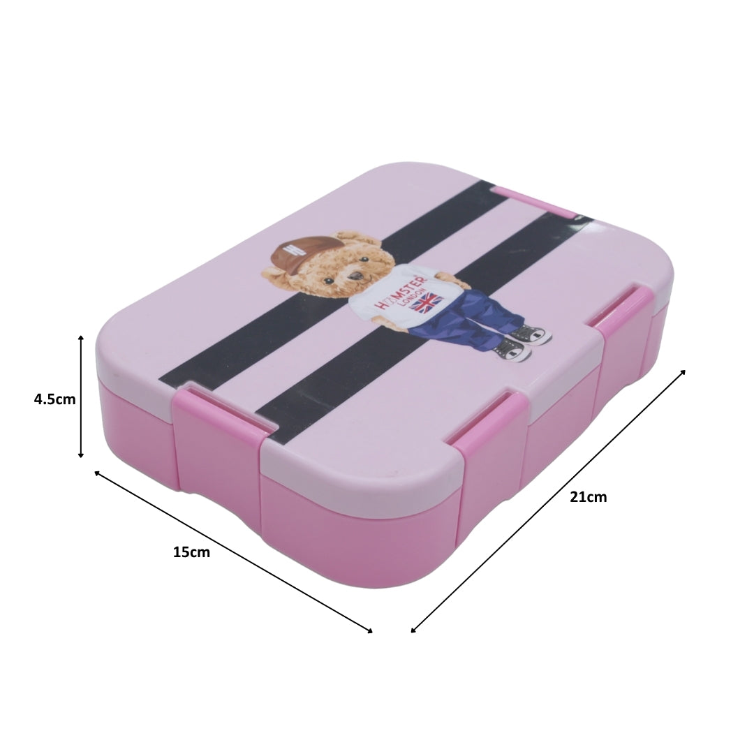Hamster London Ted H Classic Pink Bento box