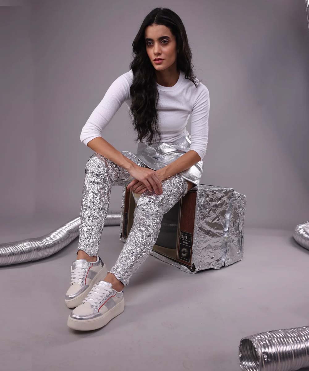 Hamster London Sci- Fi White Party Sneakers
