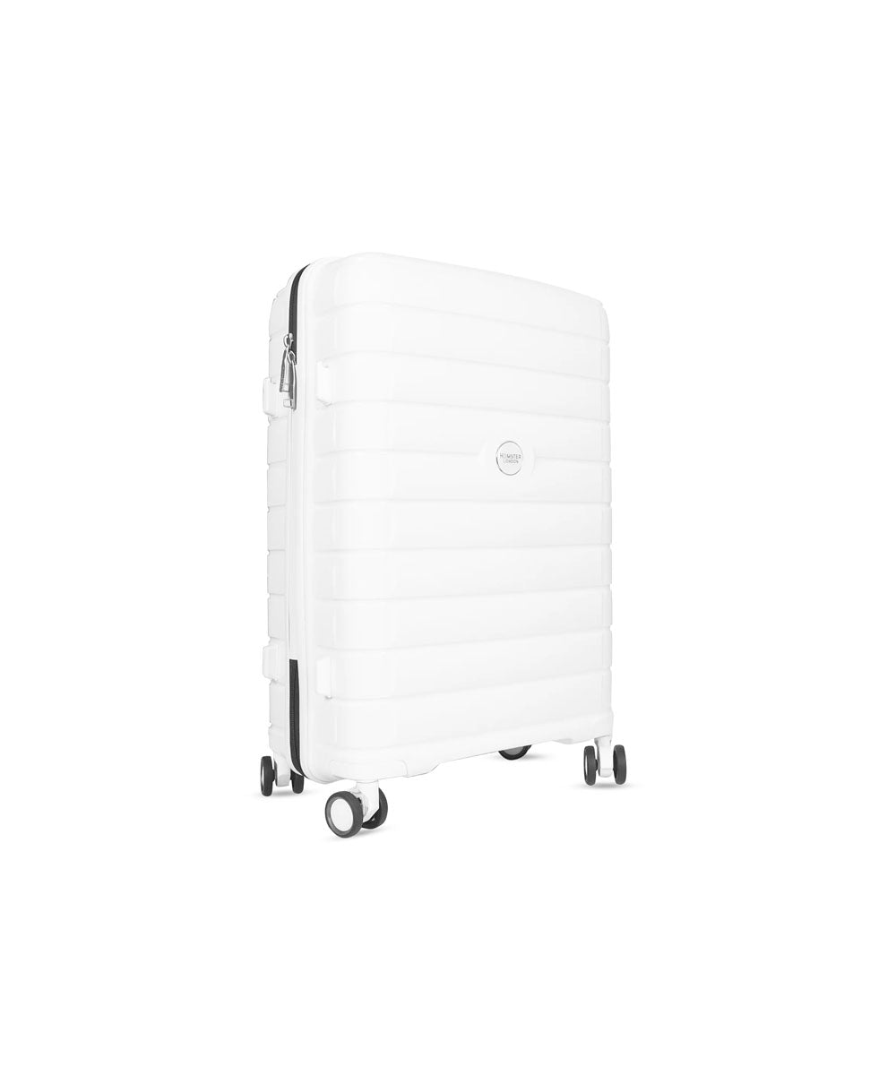 Hamster London Zero Weight Luggage White – Combo Set (24in + 20in)