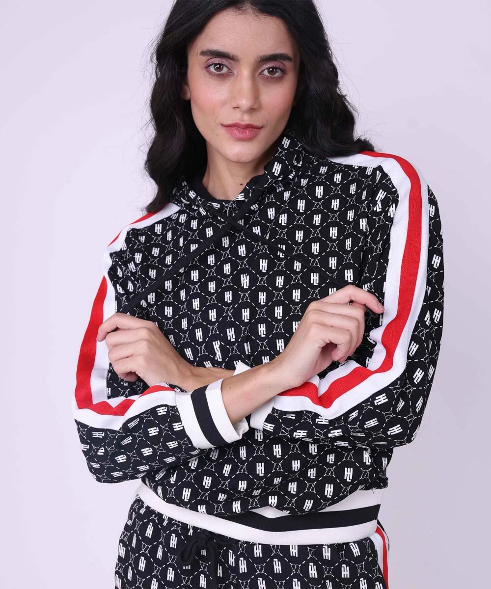 Hamster London Classic Raver Printed Hoodie