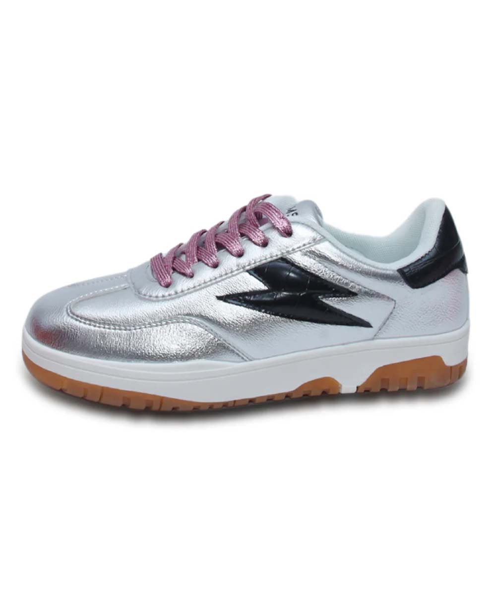 Hamster London Lighting Silver Sneakers