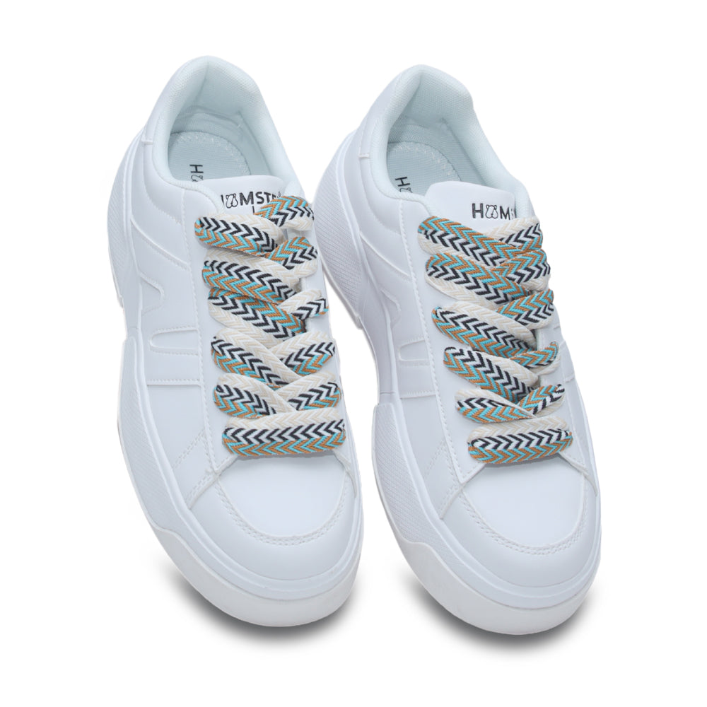 Hamster London Huxley White Sneakers