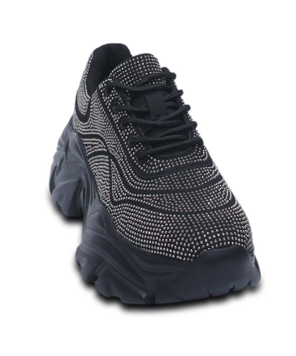 Hamster London Crystal Black Sneakers